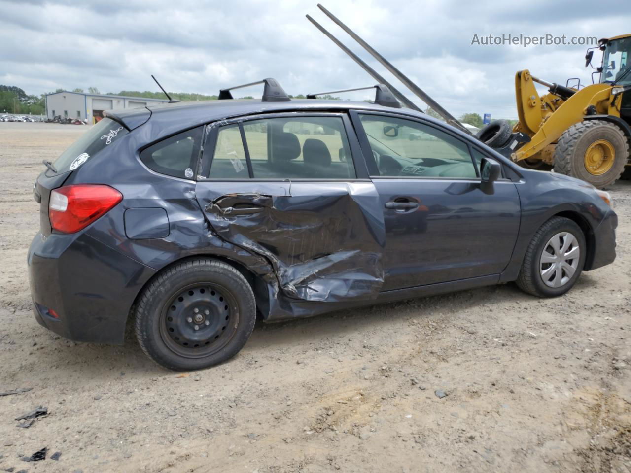 2016 Subaru Impreza  Черный vin: JF1GPAA68GH288791