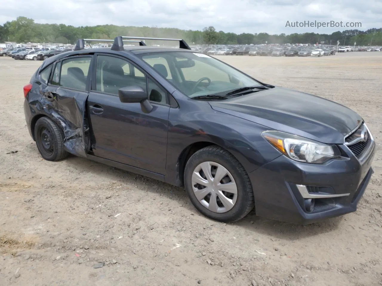 2016 Subaru Impreza  Черный vin: JF1GPAA68GH288791