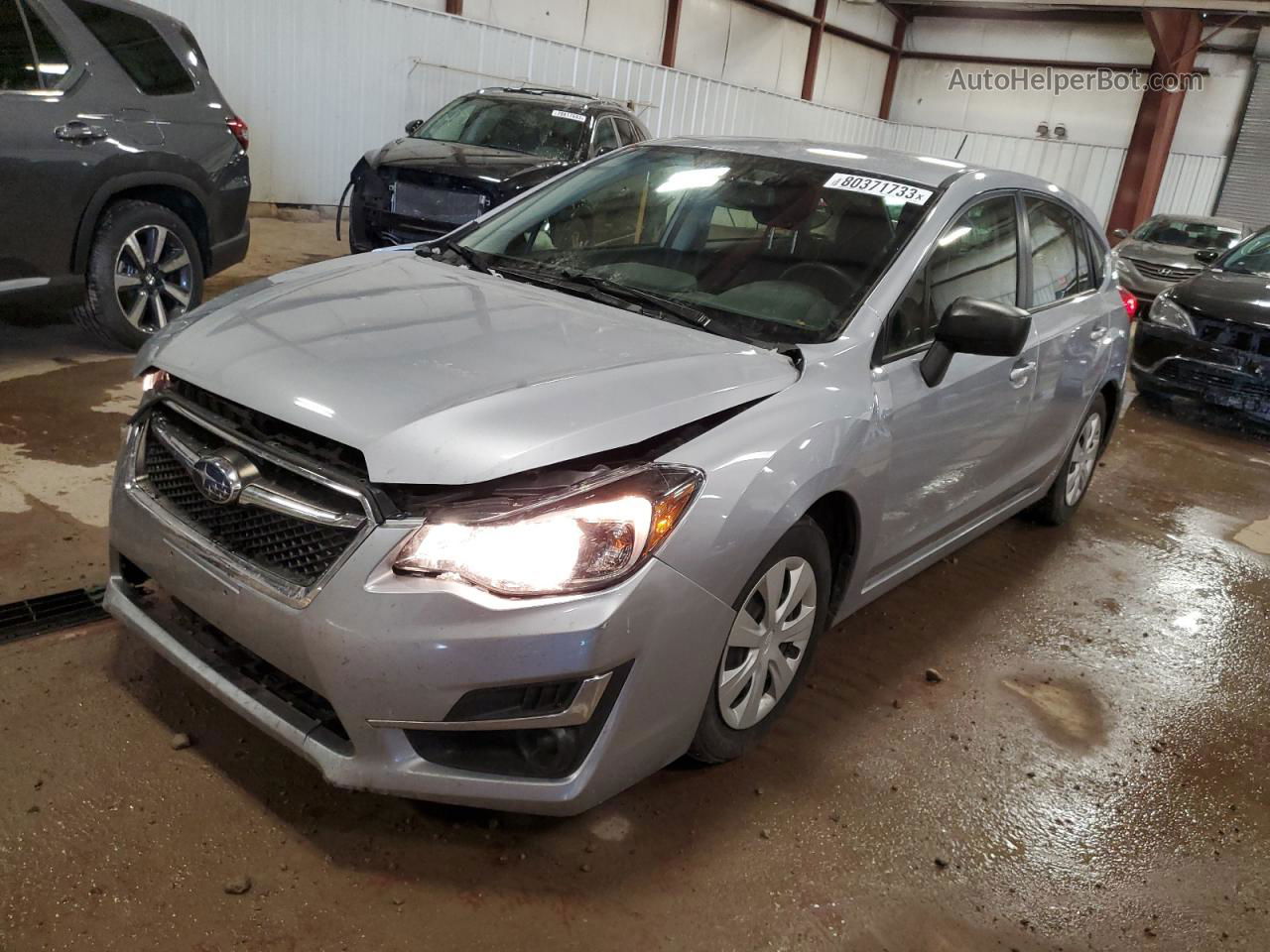 2016 Subaru Impreza  Silver vin: JF1GPAA69G8238658