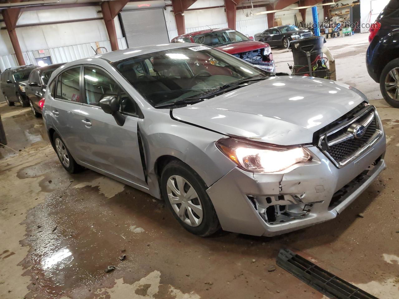 2016 Subaru Impreza  Silver vin: JF1GPAA69G8238658