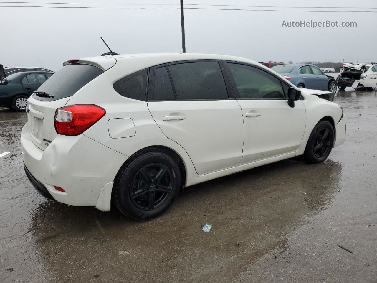 2016 Subaru Impreza  White vin: JF1GPAA69G8285673