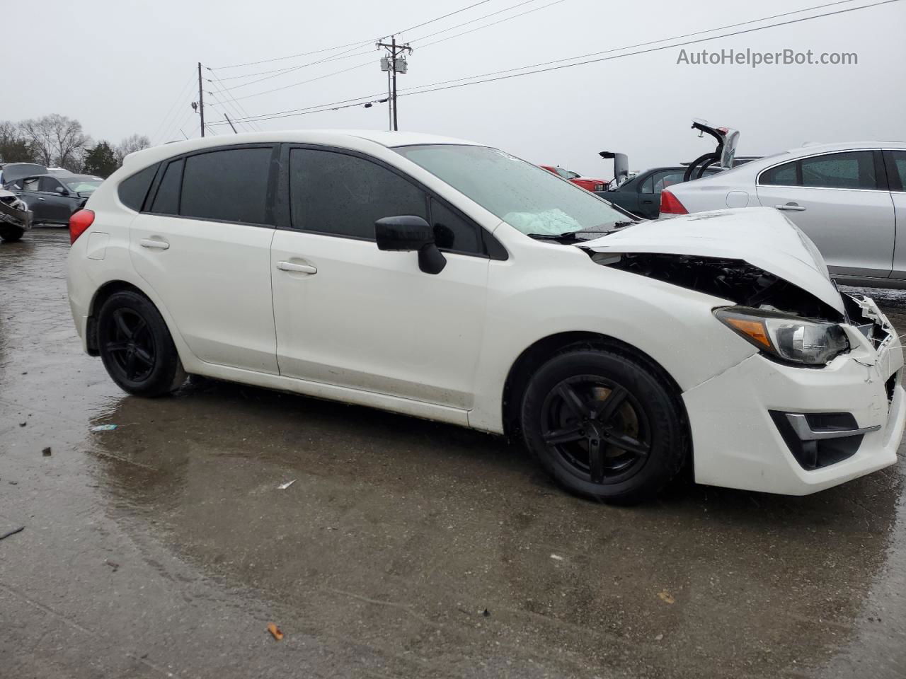 2016 Subaru Impreza  White vin: JF1GPAA69G8285673