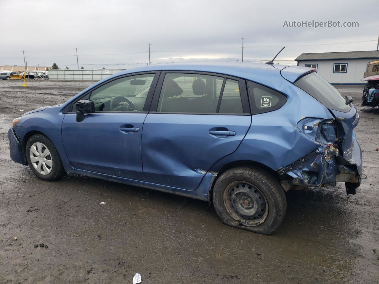 2016 Subaru Impreza  Blue vin: JF1GPAA6XG8282085