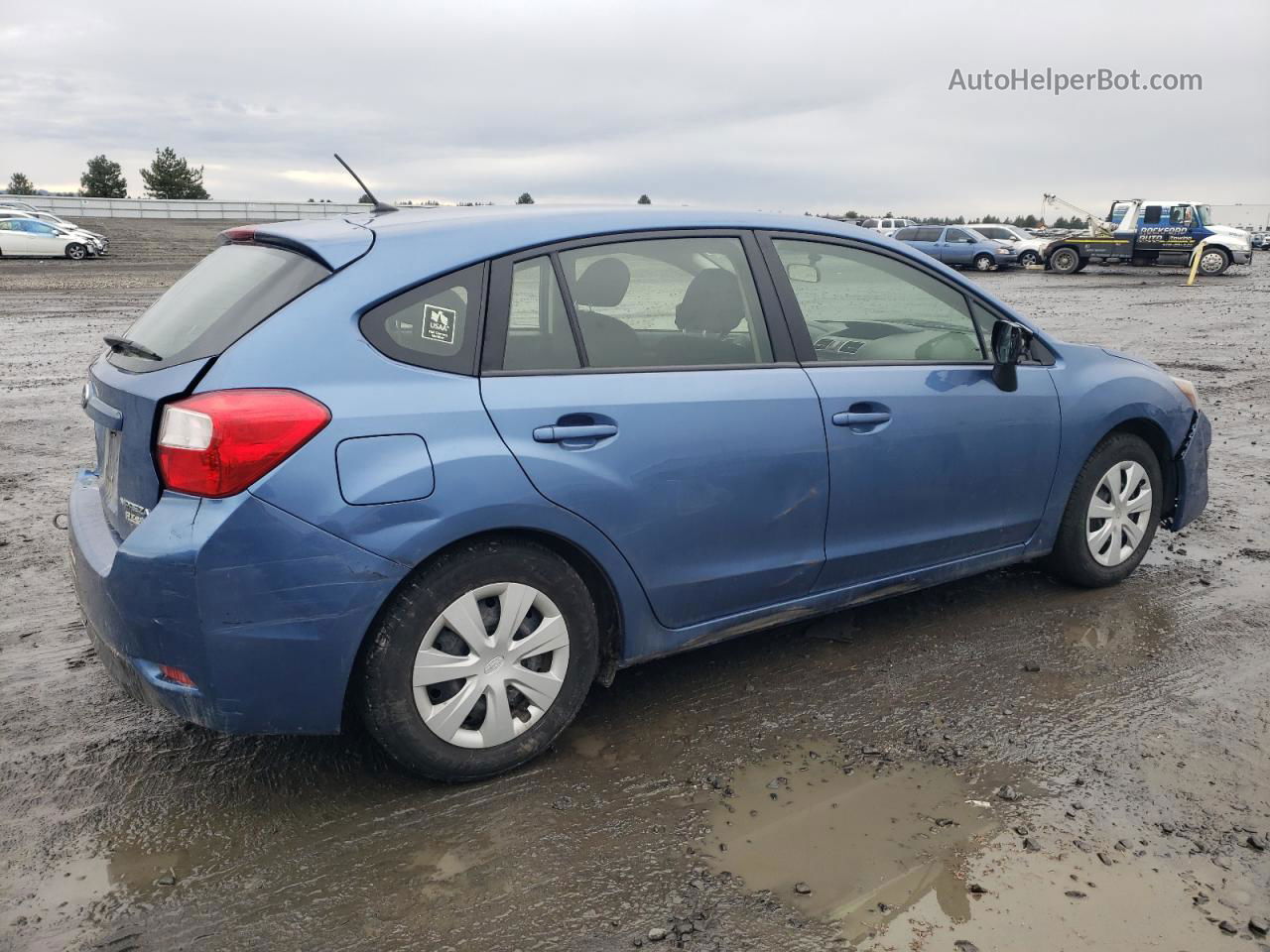 2016 Subaru Impreza  Blue vin: JF1GPAA6XG8282085