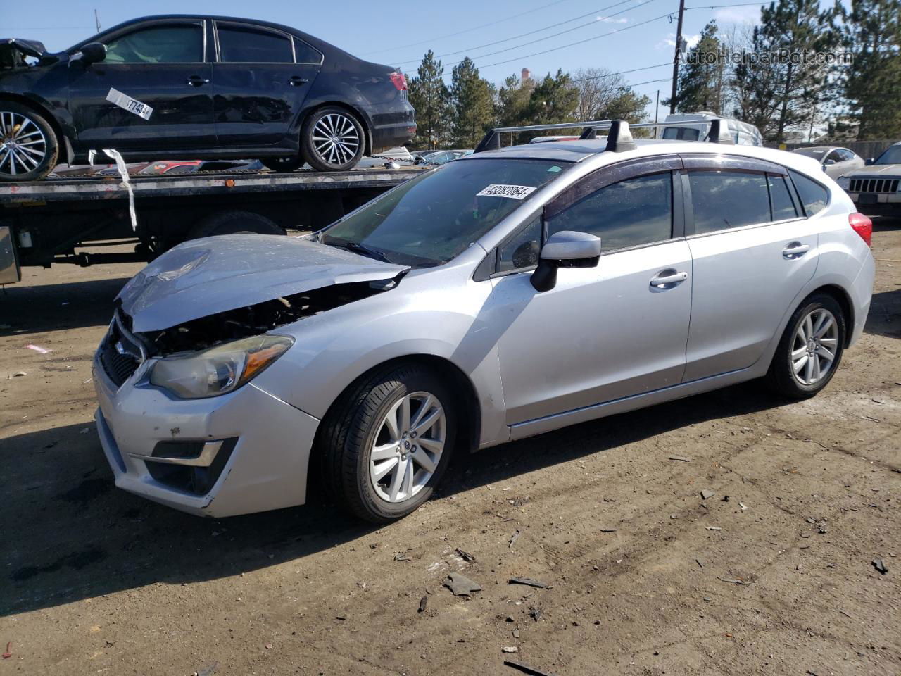 2016 Subaru Impreza Premium Silver vin: JF1GPAB60G8238773