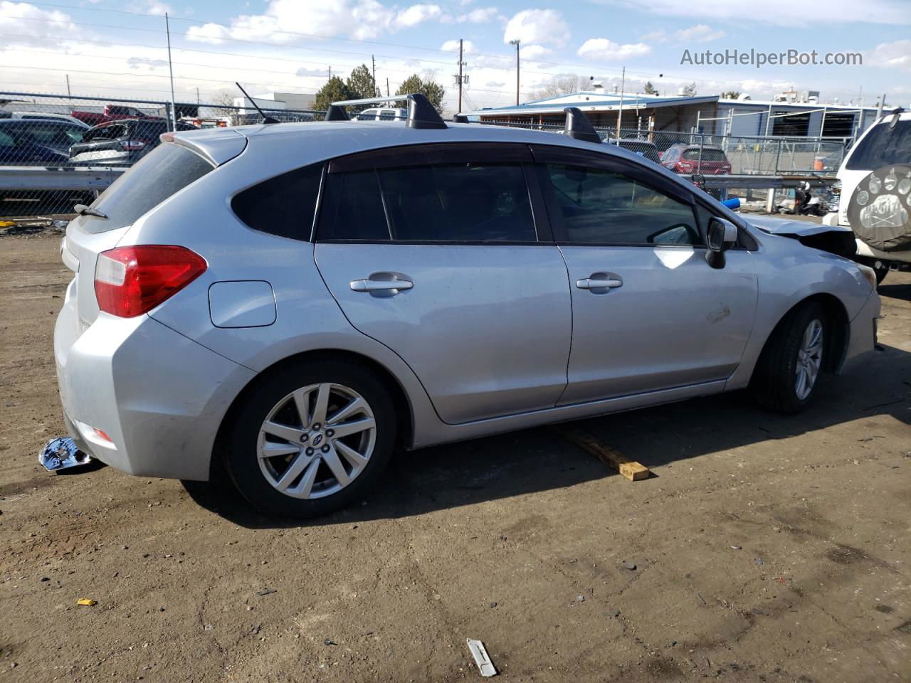 2016 Subaru Impreza Premium Серебряный vin: JF1GPAB60G8238773