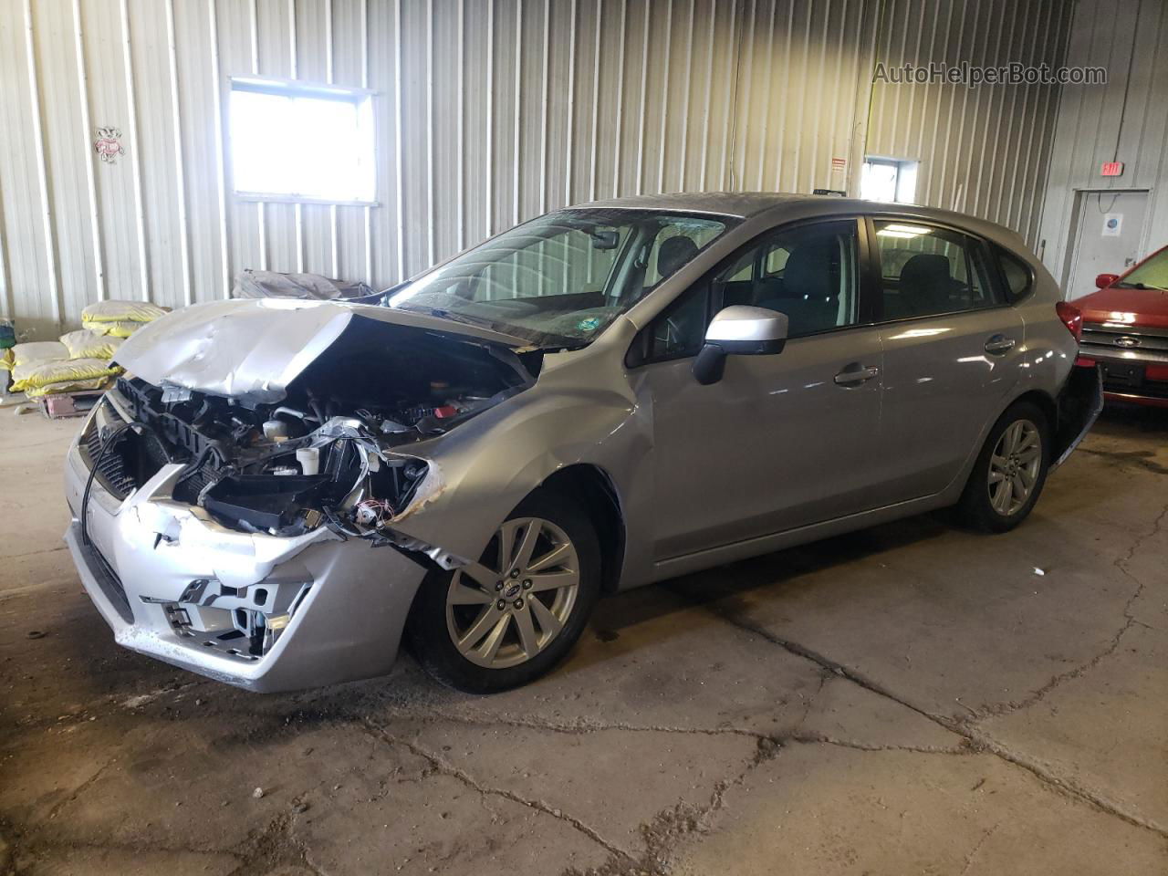 2016 Subaru Impreza Premium Silver vin: JF1GPAB62G8269488