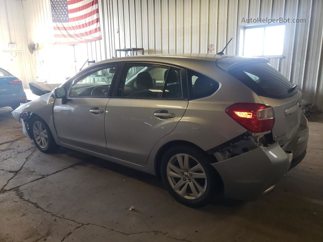 2016 Subaru Impreza Premium Silver vin: JF1GPAB62G8269488