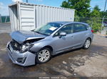 2016 Subaru Impreza 2.0i Premium Silver vin: JF1GPAB63G8266759