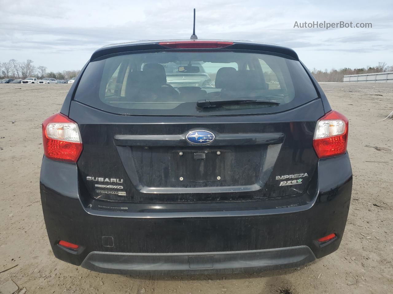 2016 Subaru Impreza Premium Черный vin: JF1GPAB64G8234872