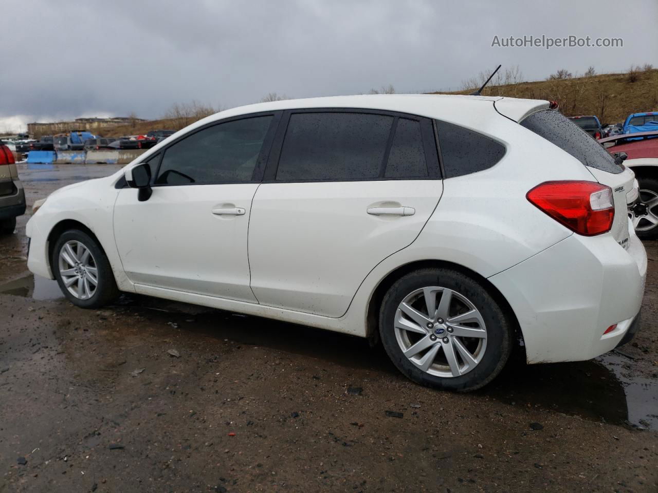 2016 Subaru Impreza Premium White vin: JF1GPAB65G8349626