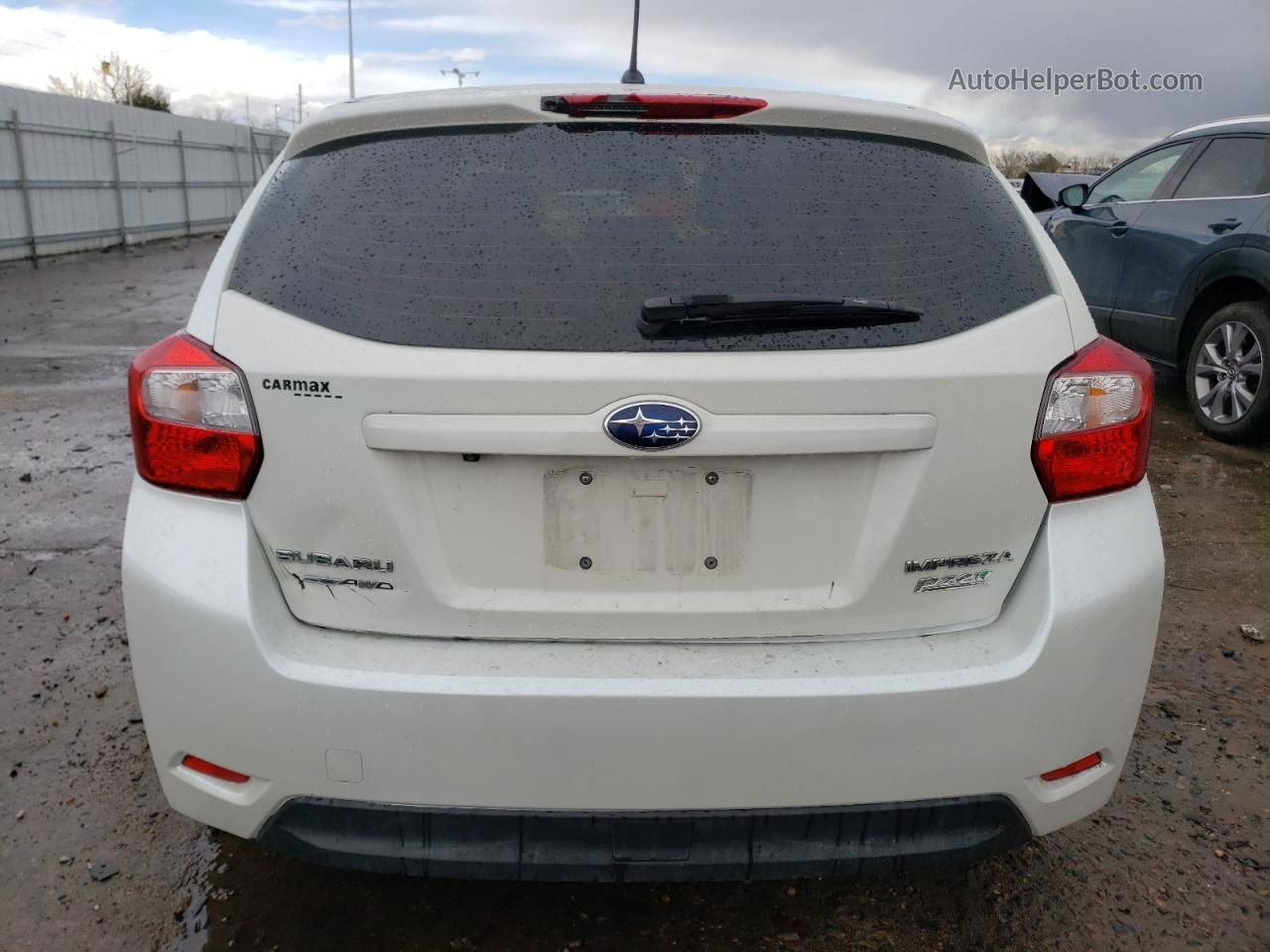 2016 Subaru Impreza Premium White vin: JF1GPAB65G8349626