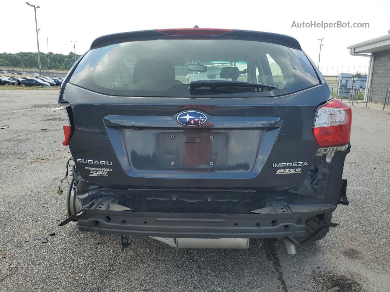 2016 Subaru Impreza Premium Gray vin: JF1GPAB66G8262348