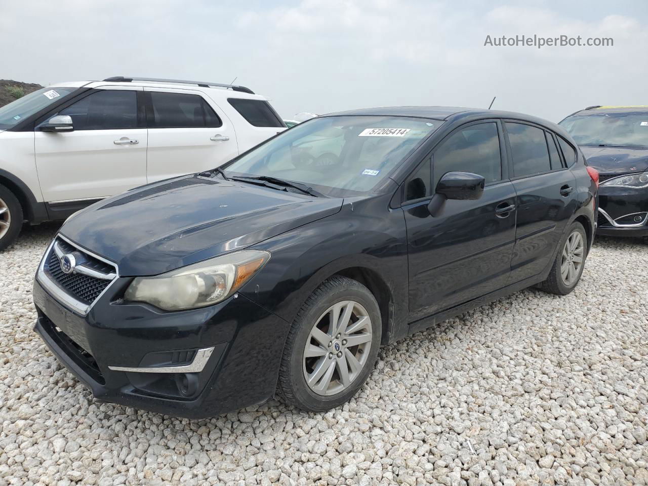 2016 Subaru Impreza Premium Black vin: JF1GPAB66G8330020