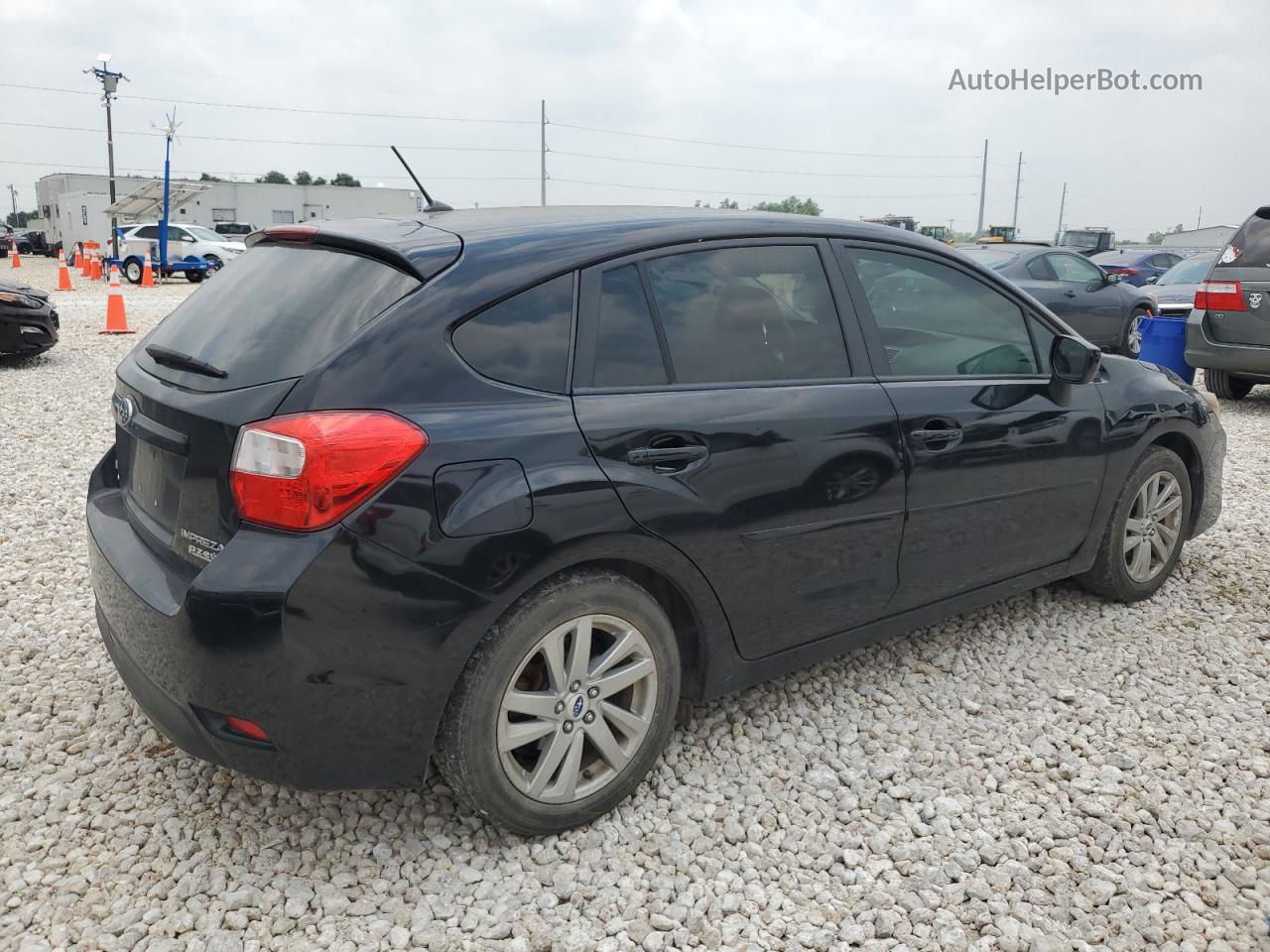 2016 Subaru Impreza Premium Black vin: JF1GPAB66G8330020