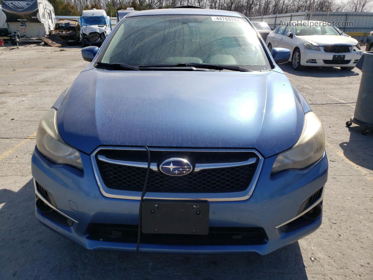 2016 Subaru Impreza Premium Blue vin: JF1GPAB67G8270555