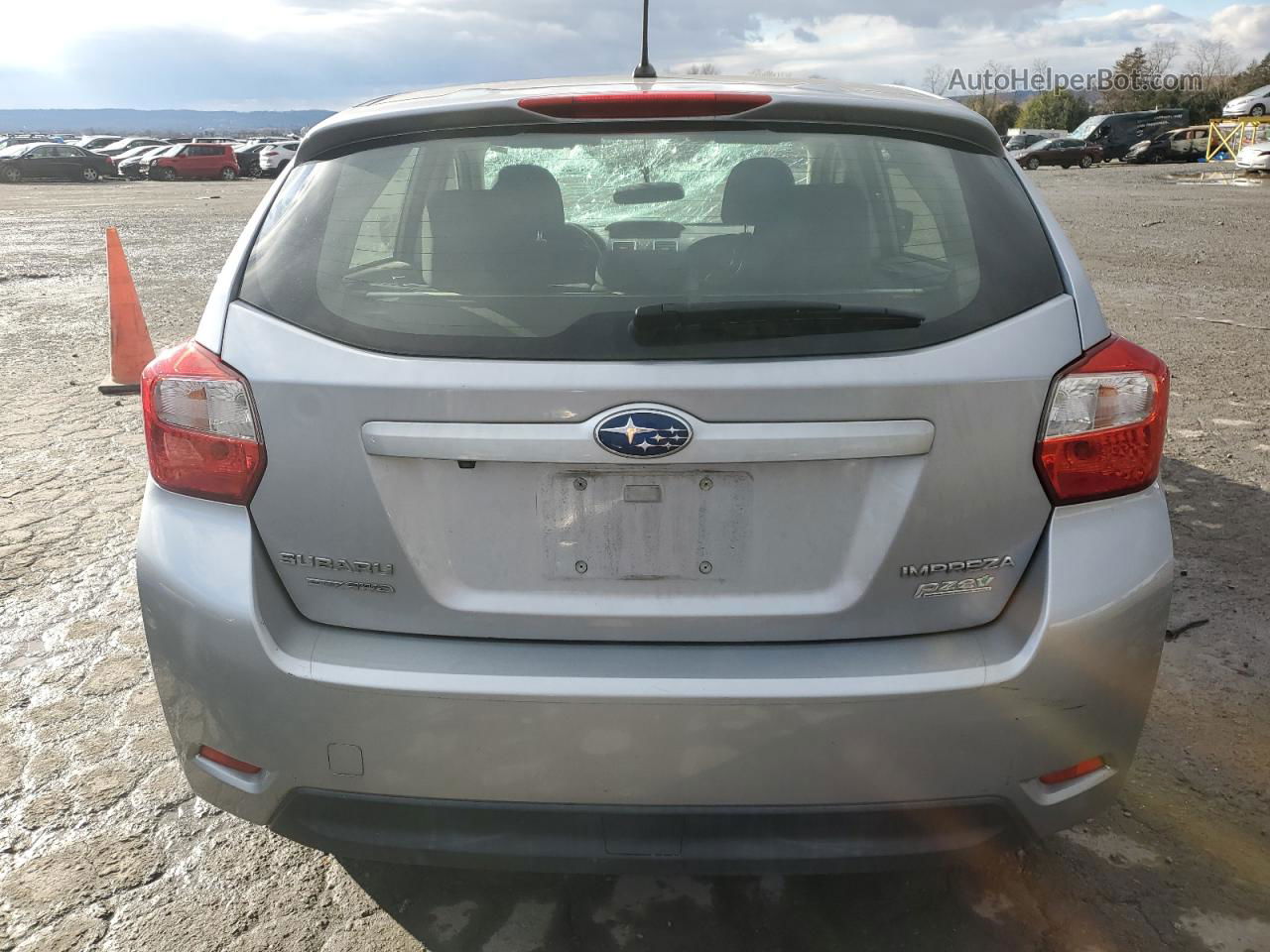 2016 Subaru Impreza Premium Silver vin: JF1GPAB69G8246340