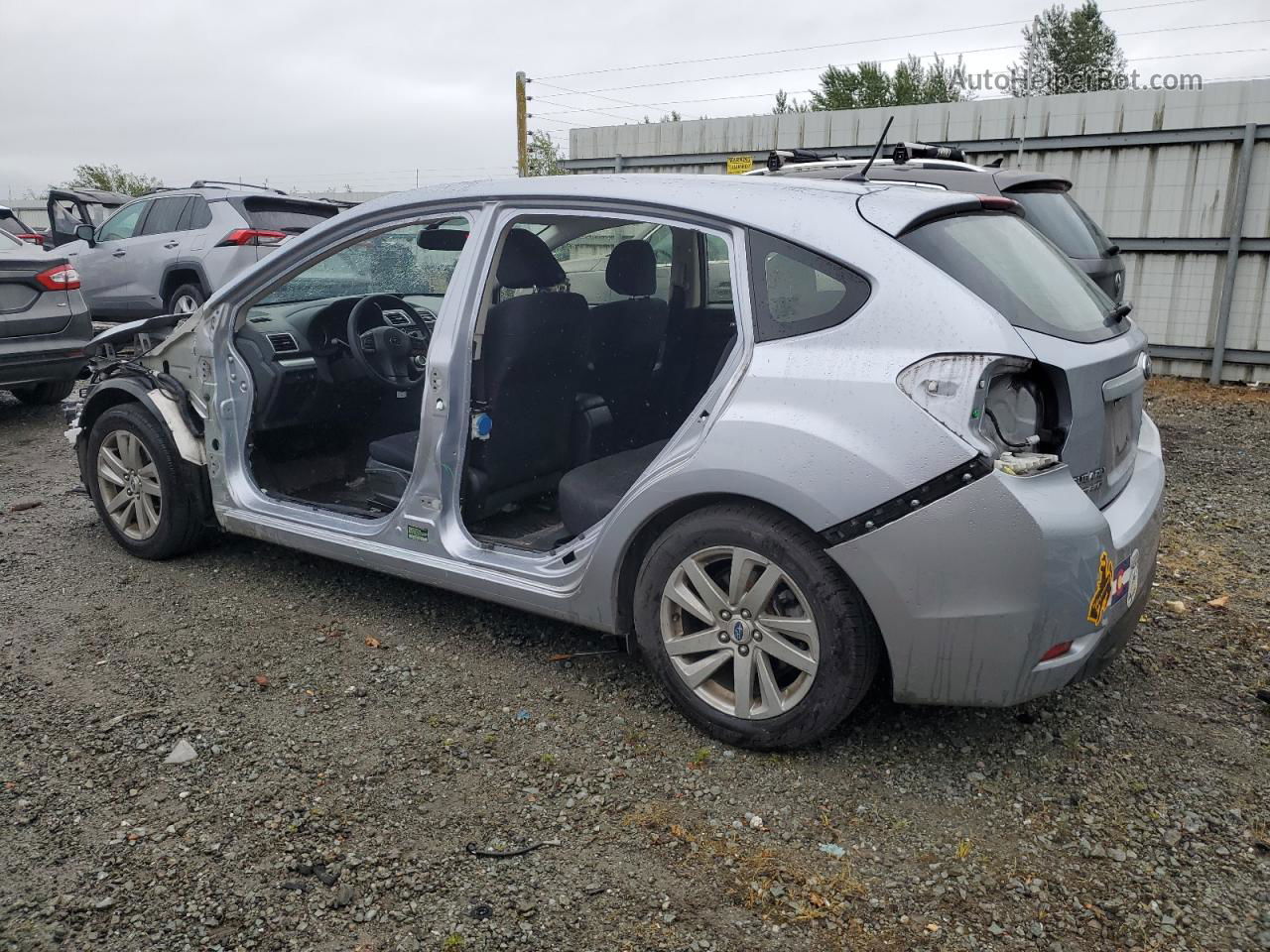 2016 Subaru Impreza Premium Silver vin: JF1GPAB69G8261176