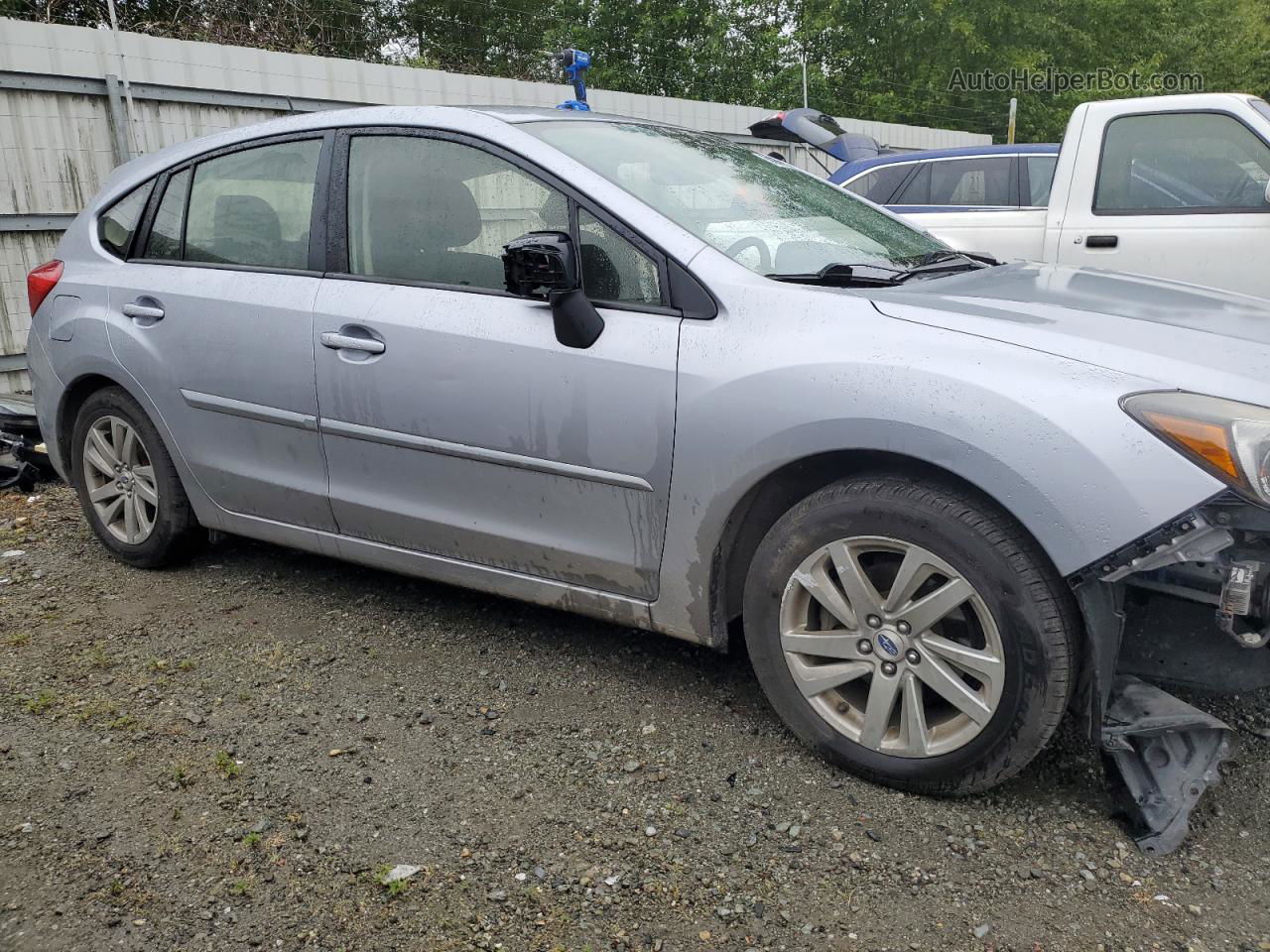 2016 Subaru Impreza Premium Silver vin: JF1GPAB69G8261176