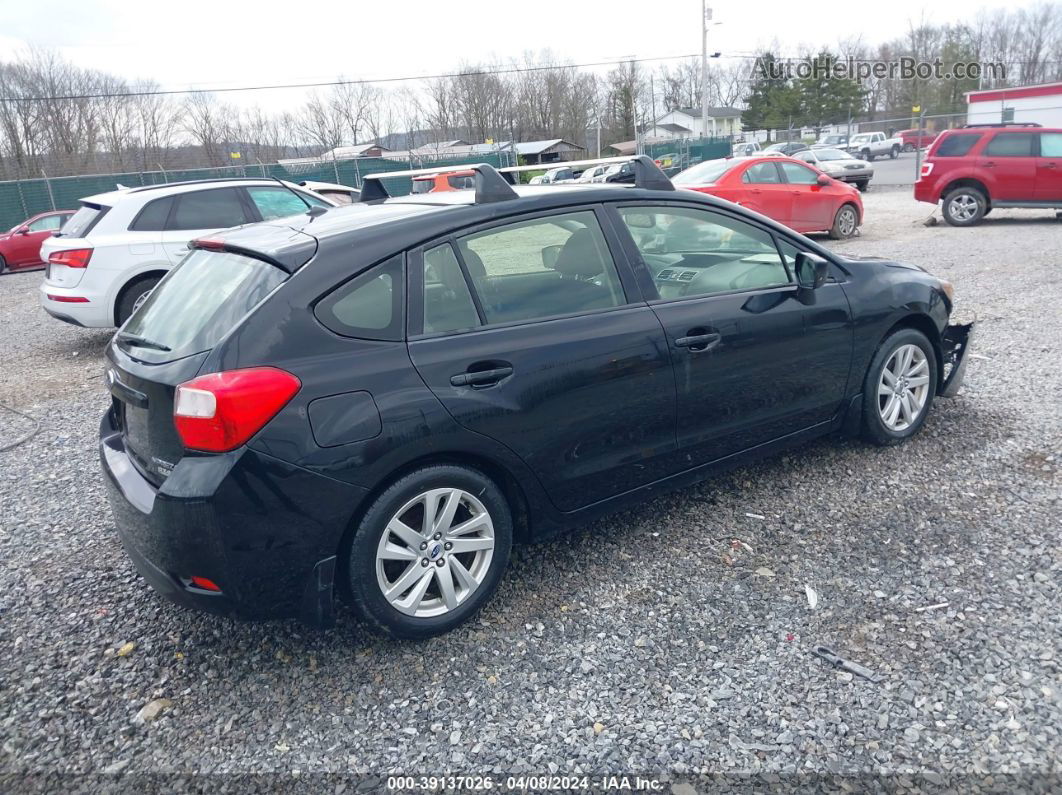 2016 Subaru Impreza 2.0i Premium Black vin: JF1GPAB69G8336037