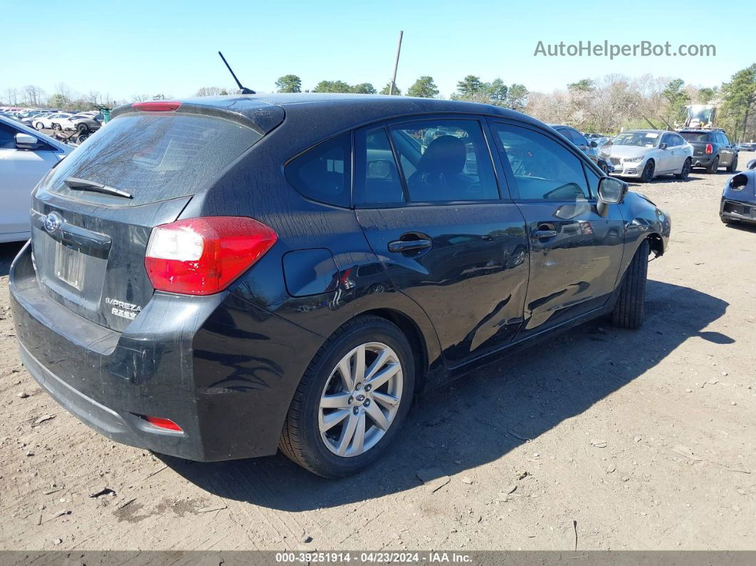 2016 Subaru Impreza 2.0i Premium Черный vin: JF1GPAB69G8343490