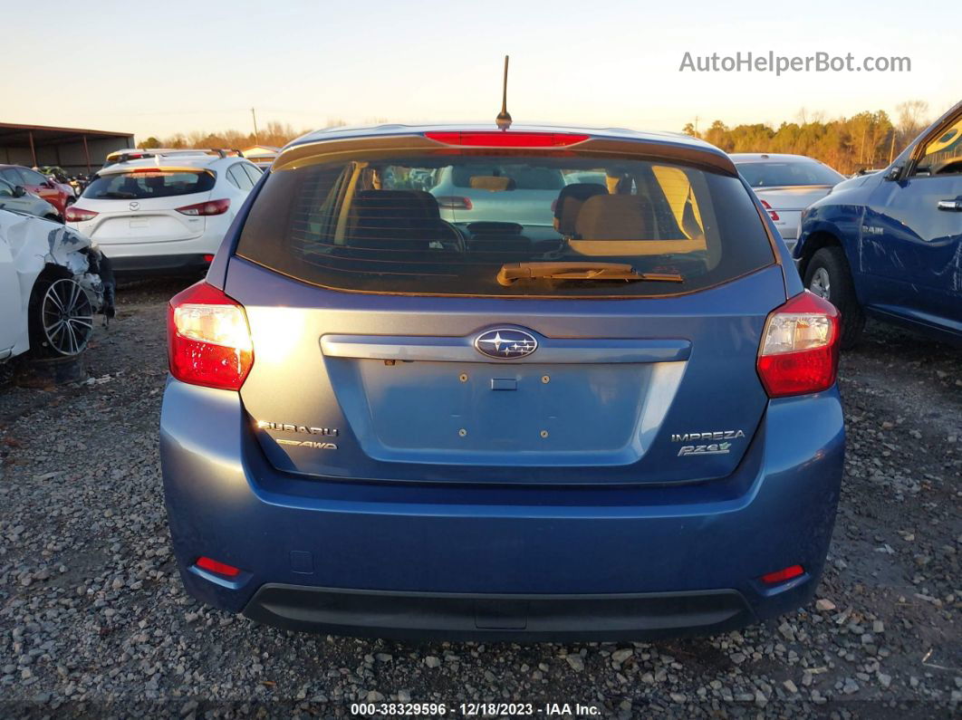 2016 Subaru Impreza 2.0i Premium Синий vin: JF1GPAB69GH285963