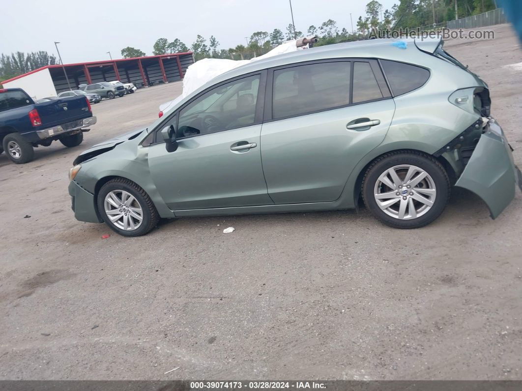 2016 Subaru Impreza 2.0i Premium Green vin: JF1GPAB6XGH297538