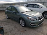 2016 Subaru Impreza Limited Зеленый vin: JF1GPAK64GH349553