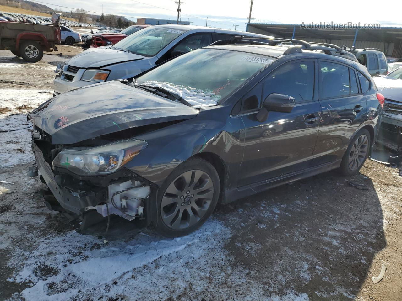 2016 Subaru Impreza Sport Premium Угольный vin: JF1GPAP60G8285827