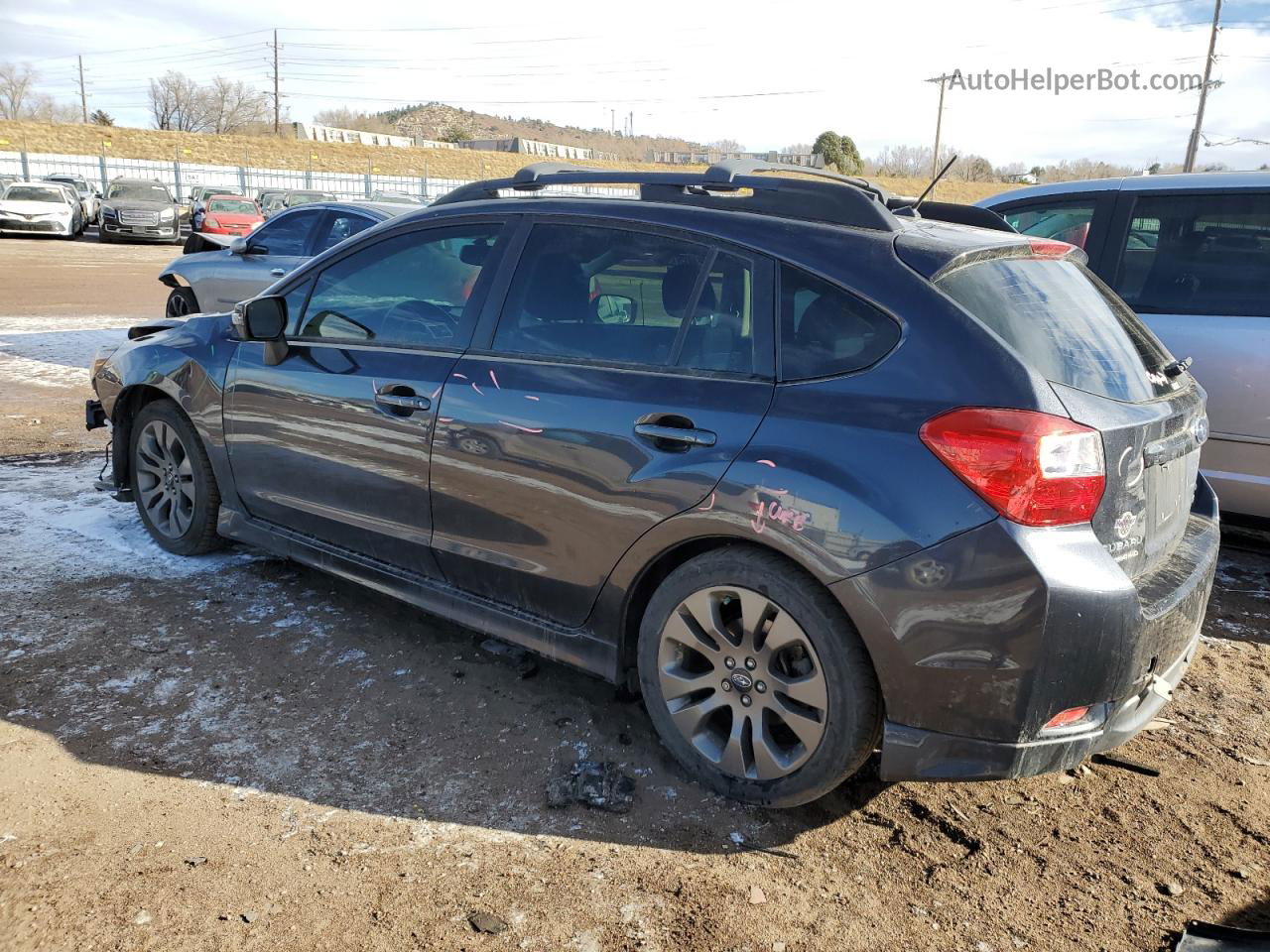 2016 Subaru Impreza Sport Premium Угольный vin: JF1GPAP60G8285827