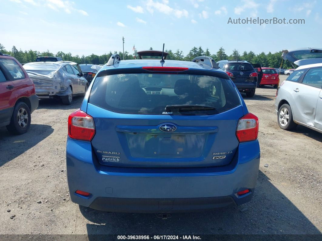 2016 Subaru Impreza 2.0i Sport Premium Blue vin: JF1GPAP60G8303985