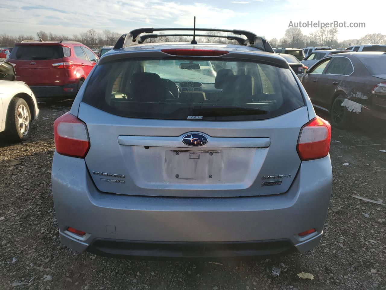 2016 Subaru Impreza Sport Premium Silver vin: JF1GPAP60GH204907