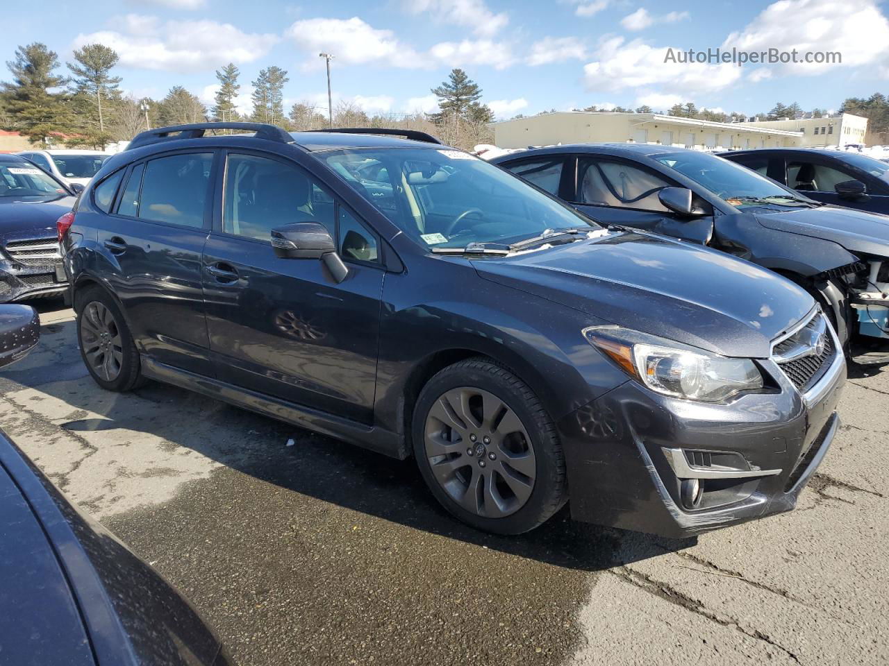 2016 Subaru Impreza Sport Premium Black vin: JF1GPAP61G8234854