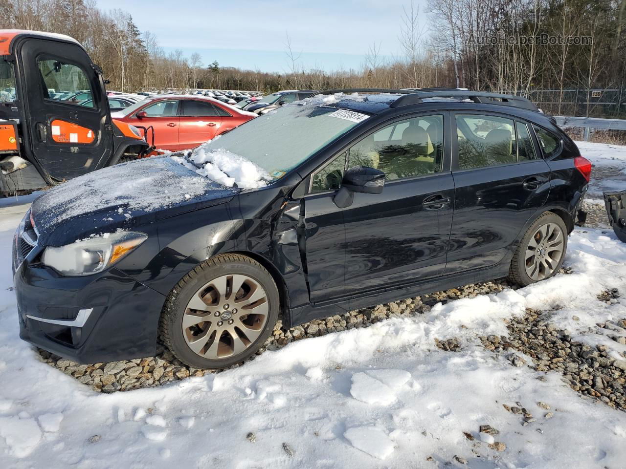 2016 Subaru Impreza Sport Premium Black vin: JF1GPAP61G8294715