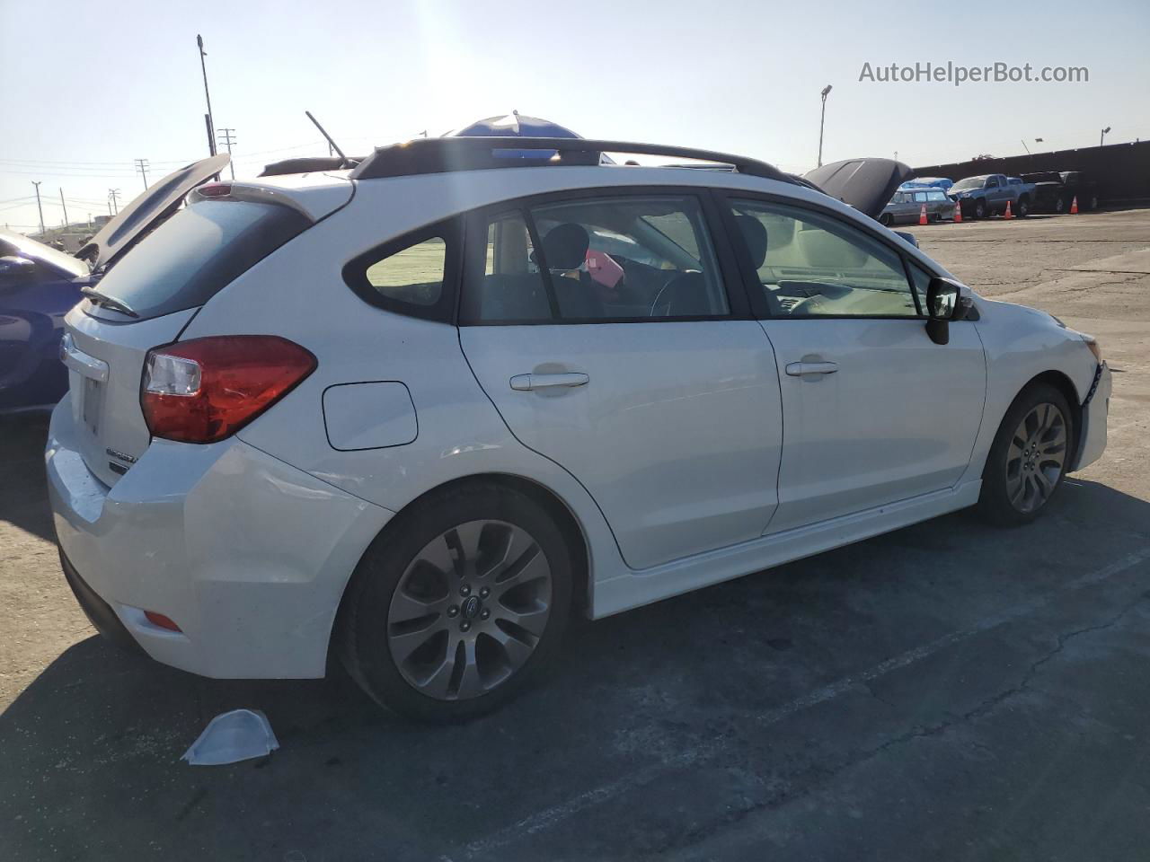 2016 Subaru Impreza Sport Premium Белый vin: JF1GPAP62G8318732