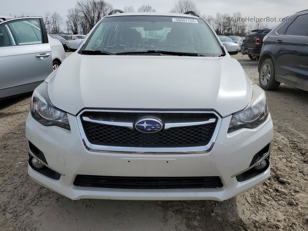 2016 Subaru Impreza Sport Premium White vin: JF1GPAP62G8350015