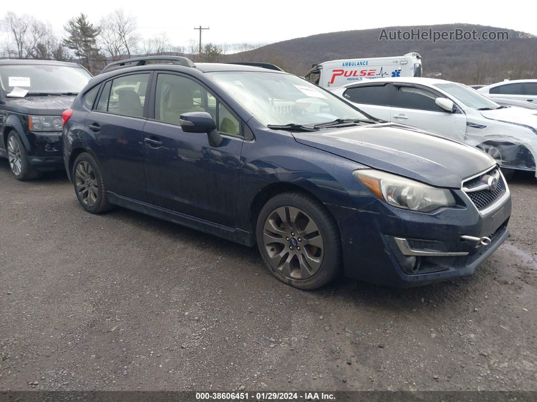 2016 Subaru Impreza 2.0i Sport Premium Blue vin: JF1GPAP62GG269649