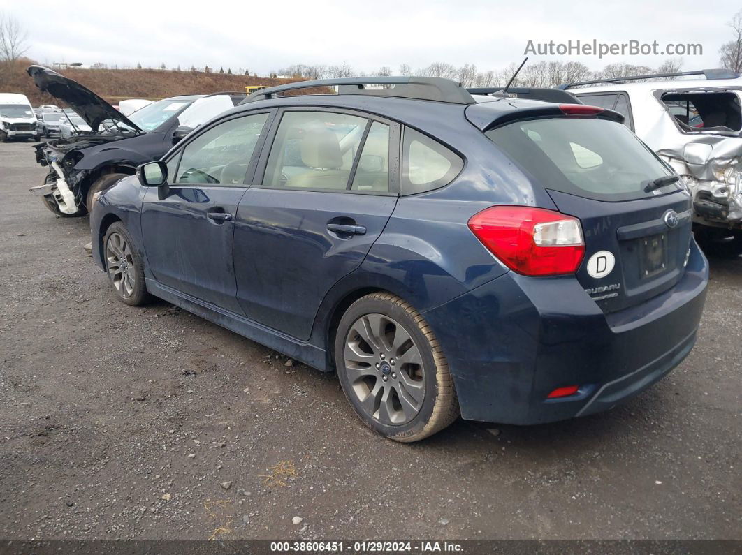 2016 Subaru Impreza 2.0i Sport Premium Blue vin: JF1GPAP62GG269649