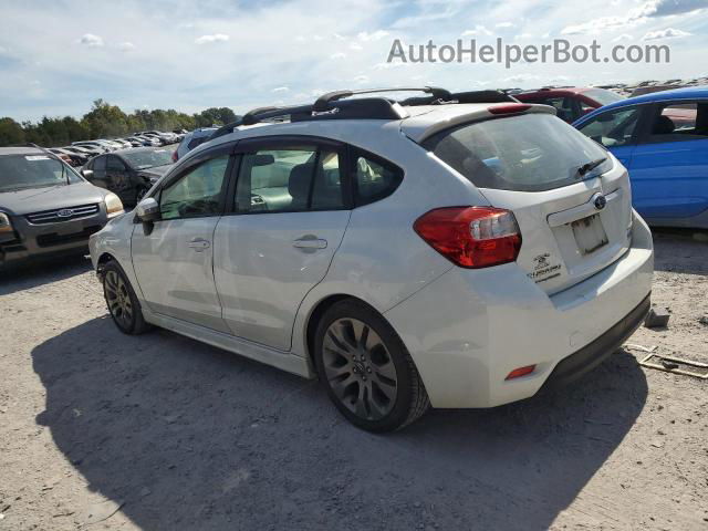 2016 Subaru Impreza Sport Premium White vin: JF1GPAP62GH208909