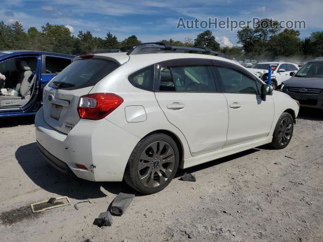 2016 Subaru Impreza Sport Premium Белый vin: JF1GPAP62GH208909