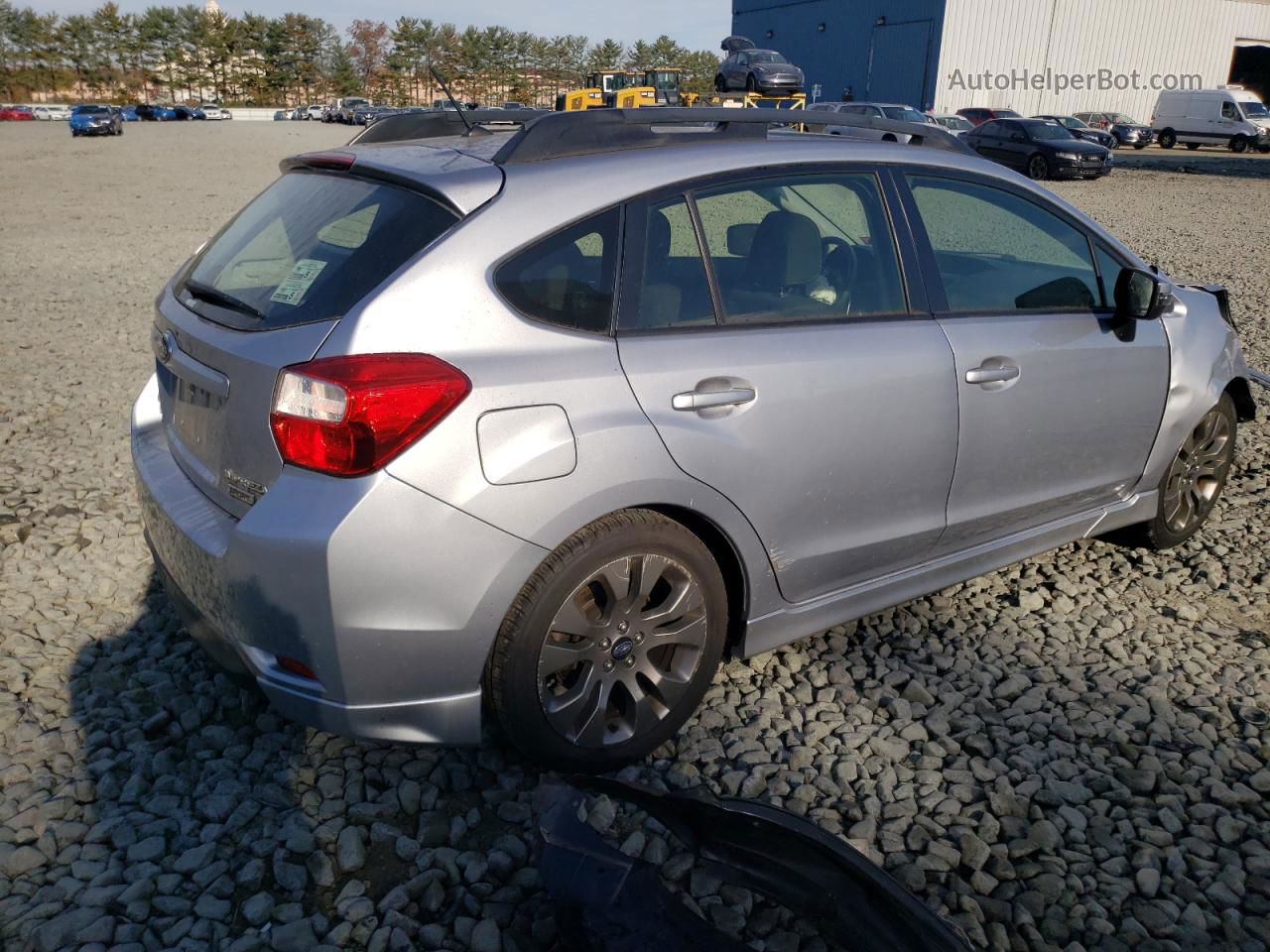 2016 Subaru Impreza Sport Premium Silver vin: JF1GPAP63G8316374