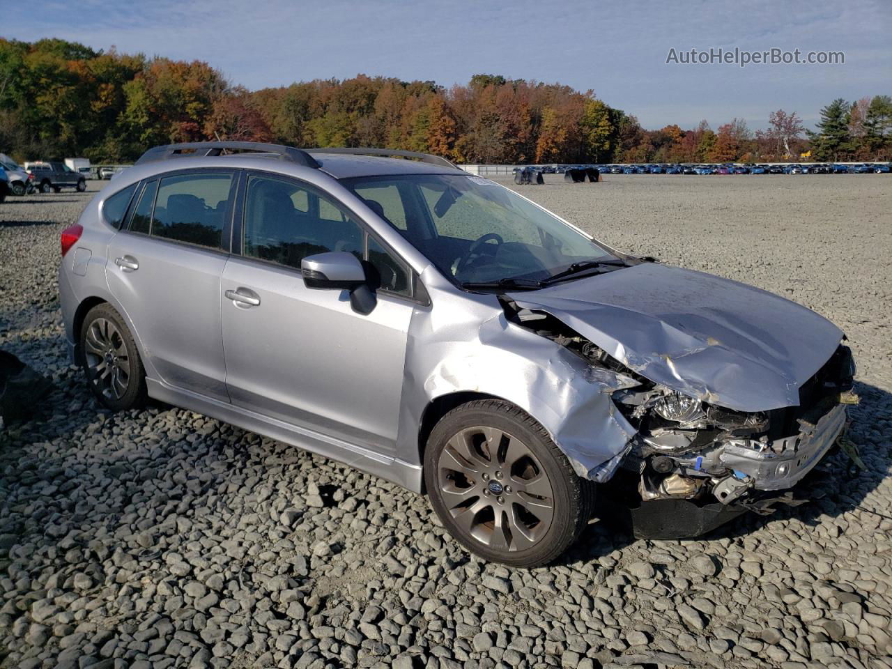 2016 Subaru Impreza Sport Premium Silver vin: JF1GPAP63G8316374