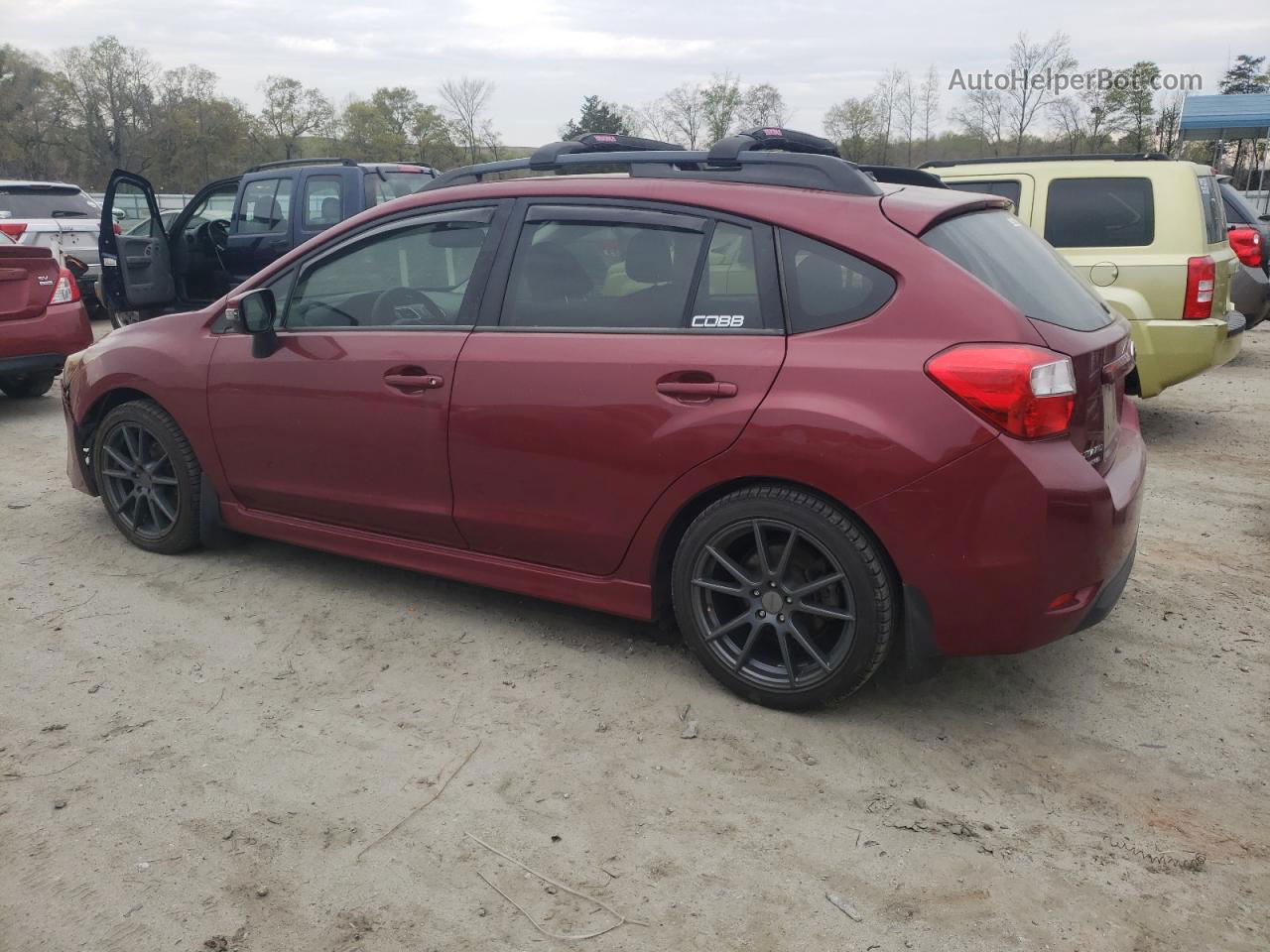 2016 Subaru Impreza Sport Premium Бордовый vin: JF1GPAP64G8343552