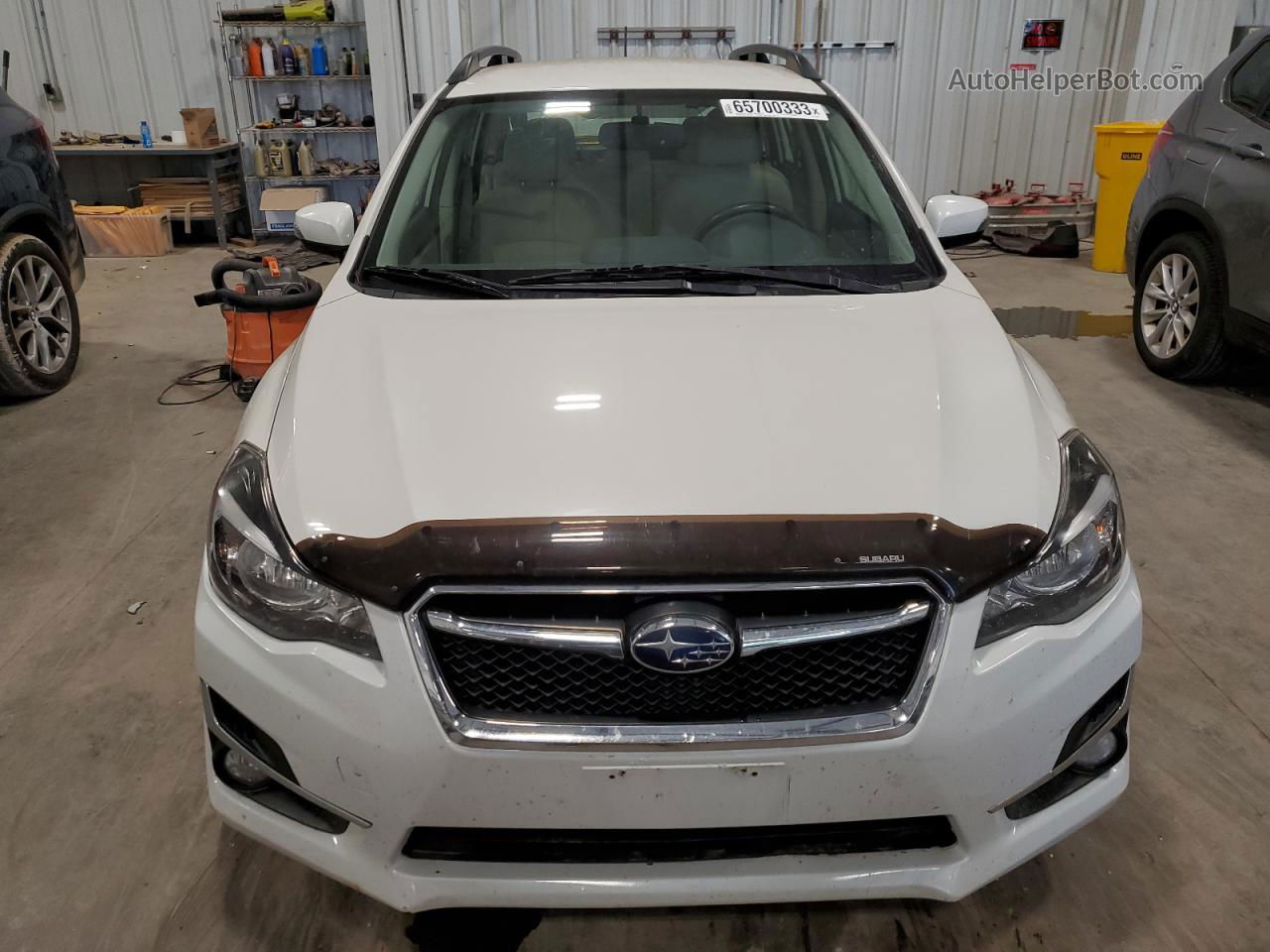 2016 Subaru Impreza Sport Premium White vin: JF1GPAP64G9285694