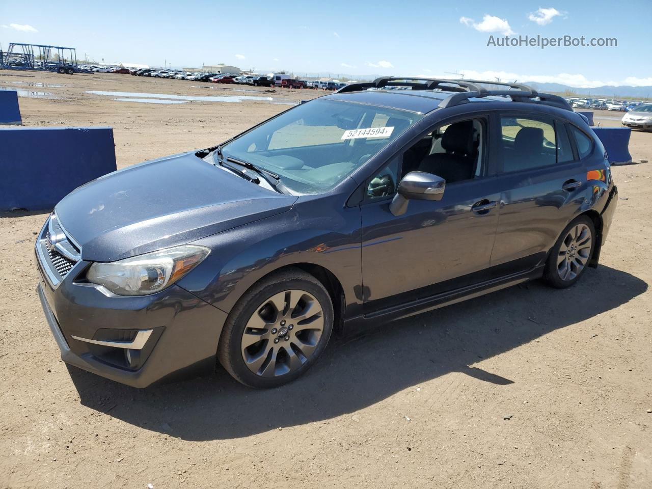 2016 Subaru Impreza Sport Premium Gray vin: JF1GPAP64GG211736