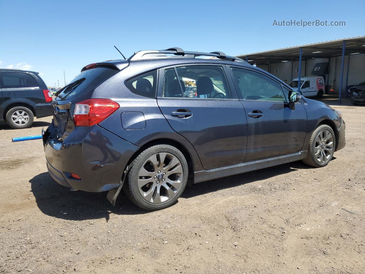 2016 Subaru Impreza Sport Premium Gray vin: JF1GPAP64GG211736