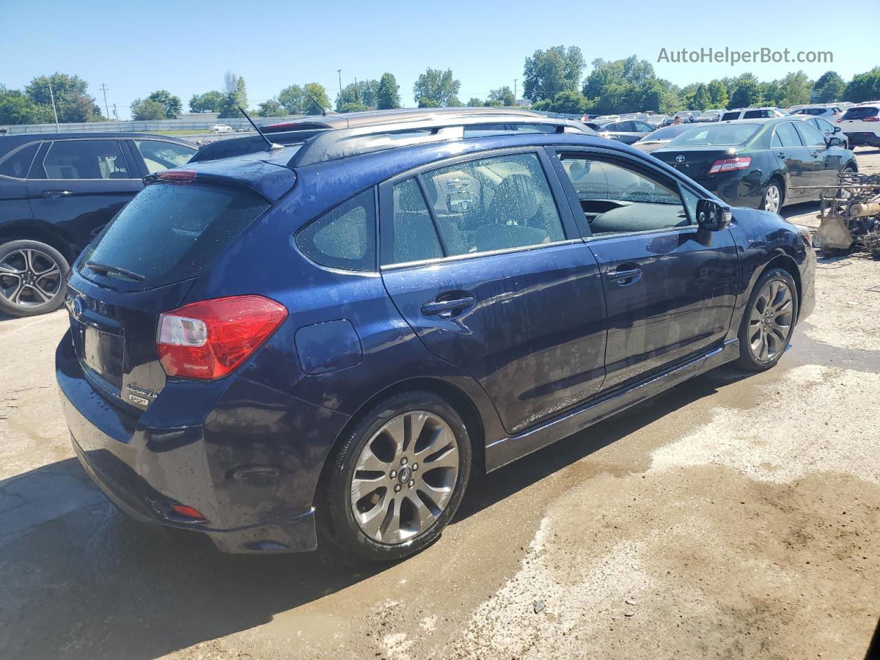 2016 Subaru Impreza Sport Premium Blue vin: JF1GPAP64GH204943