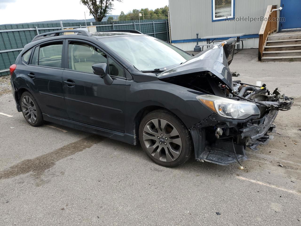 2016 Subaru Impreza Sport Premium Black vin: JF1GPAP64GH284874