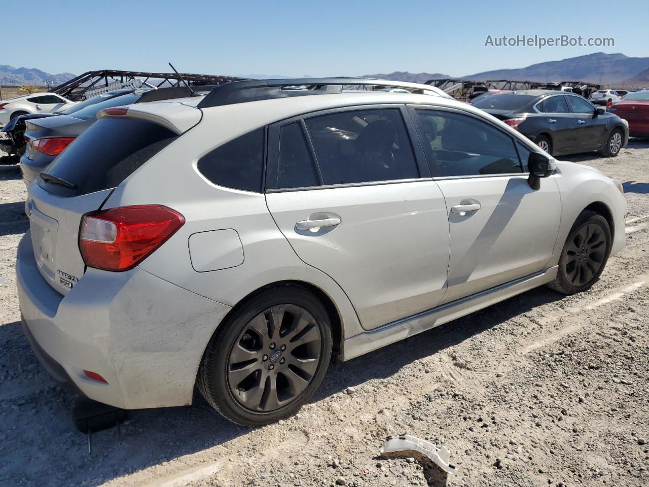 2016 Subaru Impreza Sport Premium White vin: JF1GPAP65G8293485