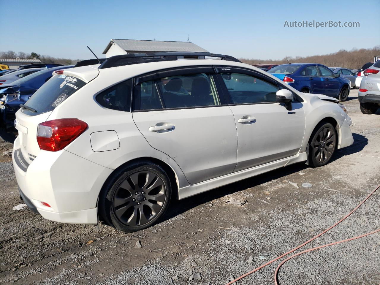 2016 Subaru Impreza Sport Premium Белый vin: JF1GPAP65G8300189